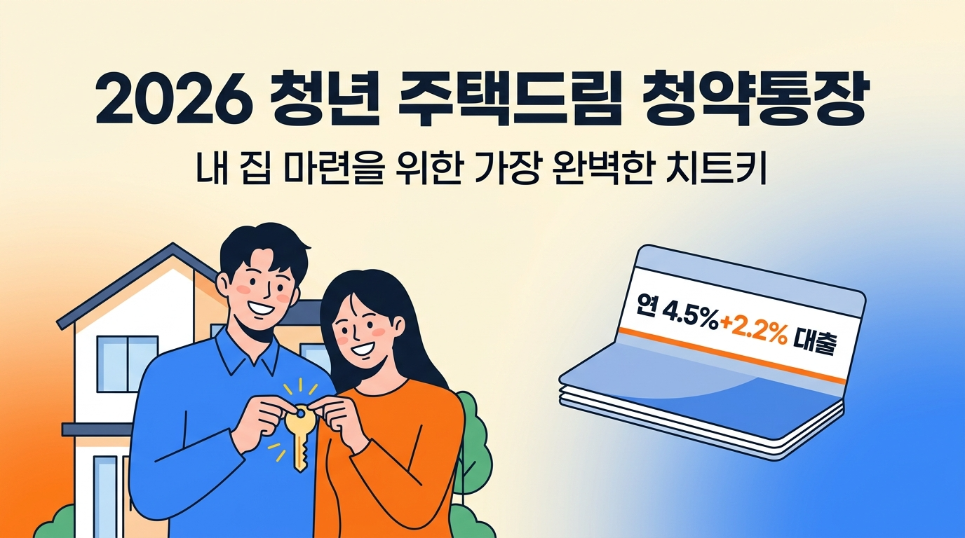 2026 청년 주택드림 청약통장 가입 조건 혜택 안내