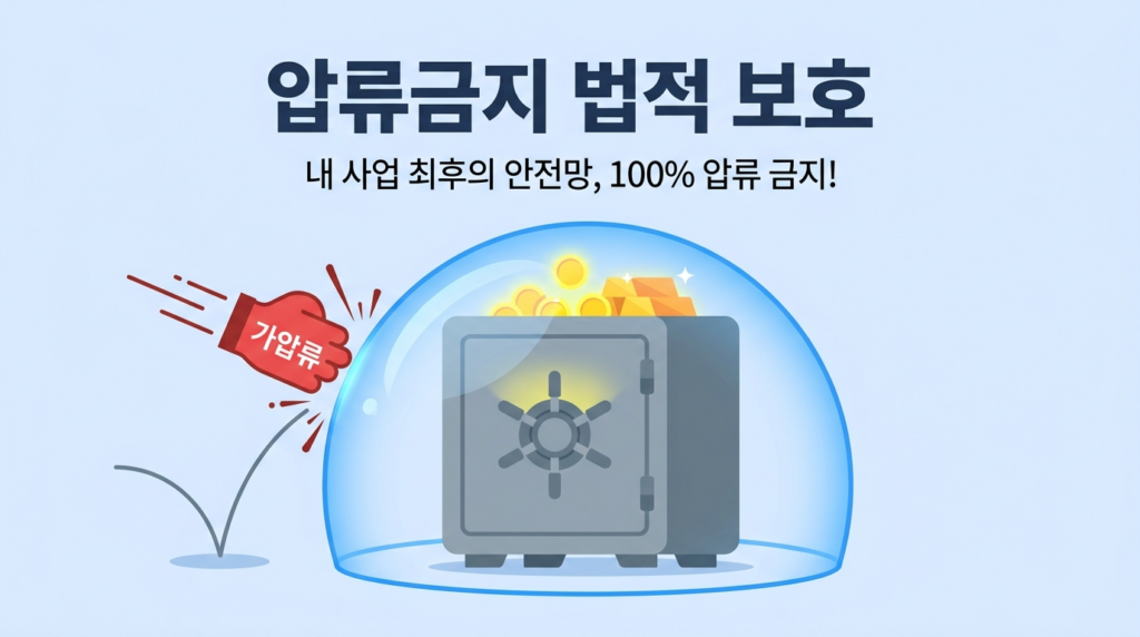소상공인 퇴직금 노란우산공제금 법적 압류 금지 보호 장치